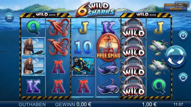 6 Wild Sharks Vorschau