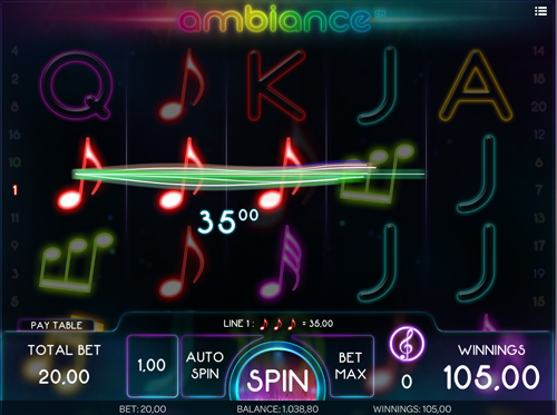 ambiance online slot