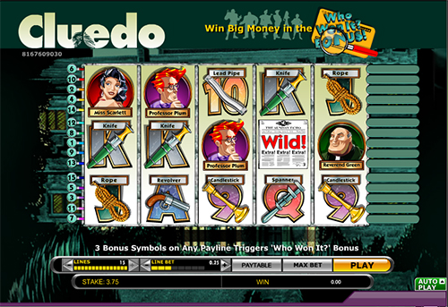 cluedo online slot im 888 online casino