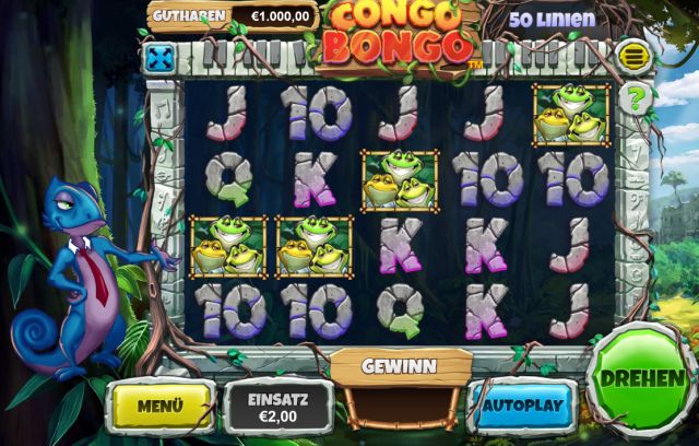 Congo Bongo Slot Vorschau