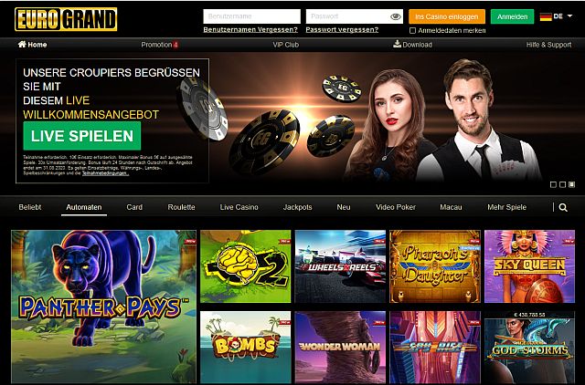 Eurogrand Casino Startseite