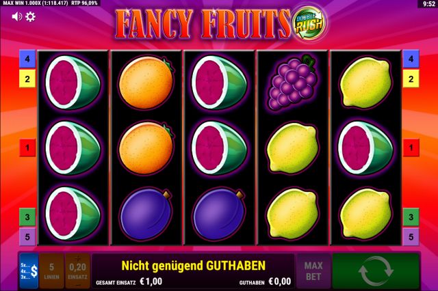 Fancy Fruits Double Rush Vorschau