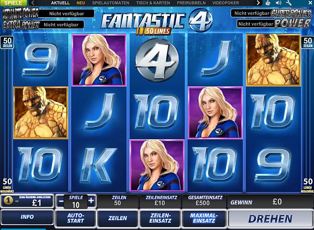 Fantastic Four spielen