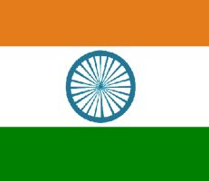 Flagge Indien