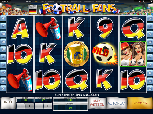 football fans online slot im winner casino