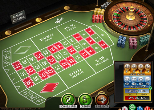 french roulette online im mr green casino spielen