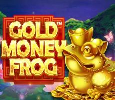 Gold Money Frog Logo