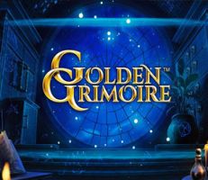 Golden Grimoire Slot Logo