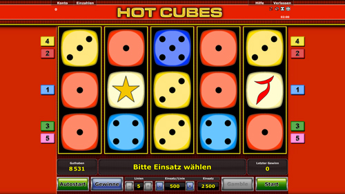 hot-cubes novoline spiel