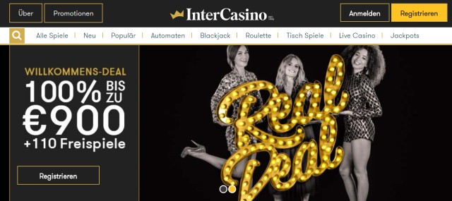 InterCasino Startseite