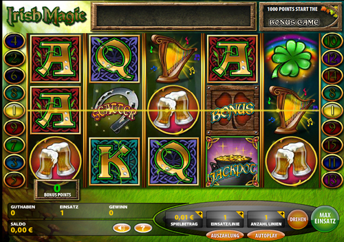 irish magic online slot im casino club