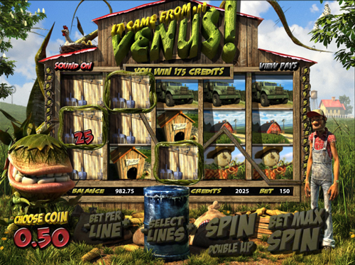 it came from venus online slot im mr green casino