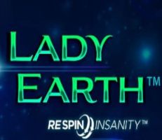 Lady Earth Slot Logo