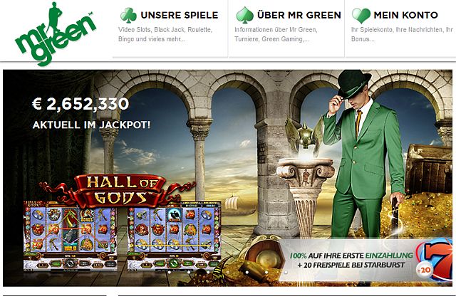 Betsoft Casino Mr. Green