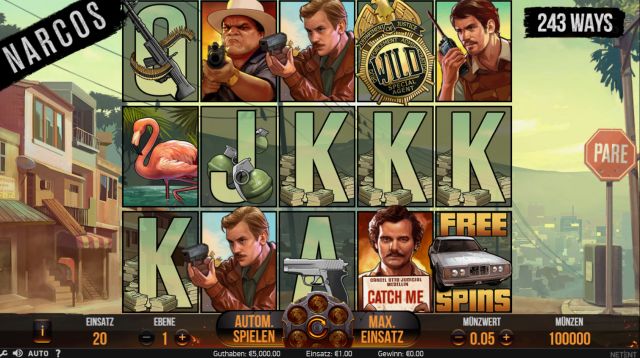 Narcos Slot Vorschau