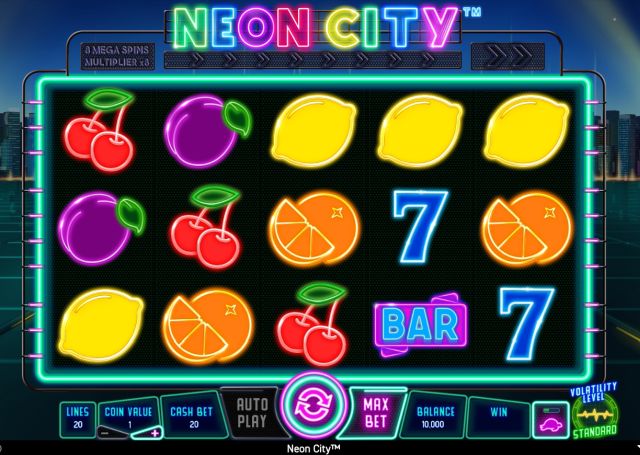 Neon City Wazdan