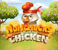 Nunchucks Chicken Logo