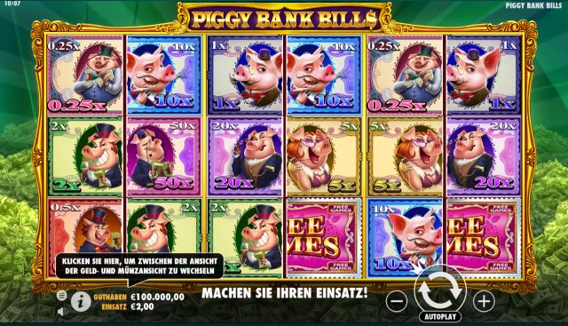 Piggy Bank Bills Vorschau