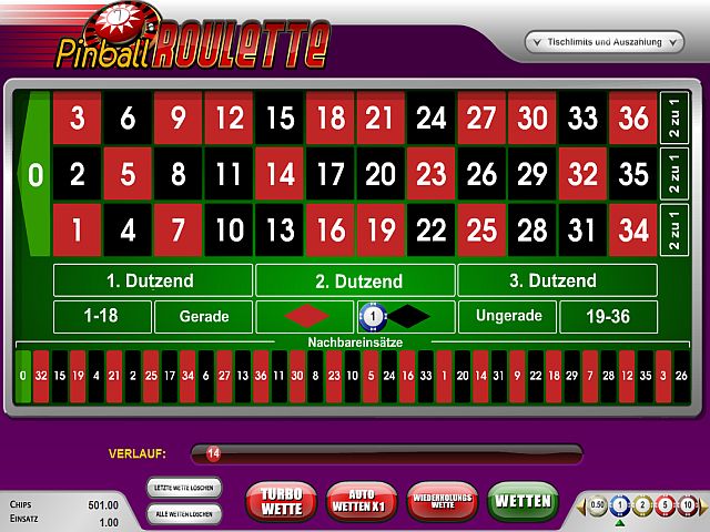 Pinball Roulette online spielen