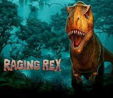 Raging Rex Slot Logo