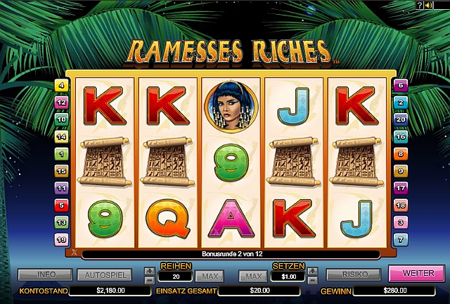 Ramesses Riches spielen