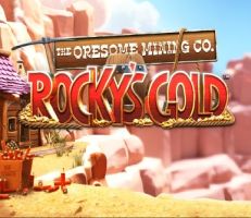 Rocky's Gold Slot Logo