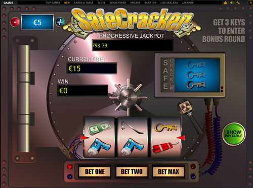 safecracker online slot im eurogrand casino