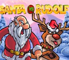 Santa vs. Rudolf
