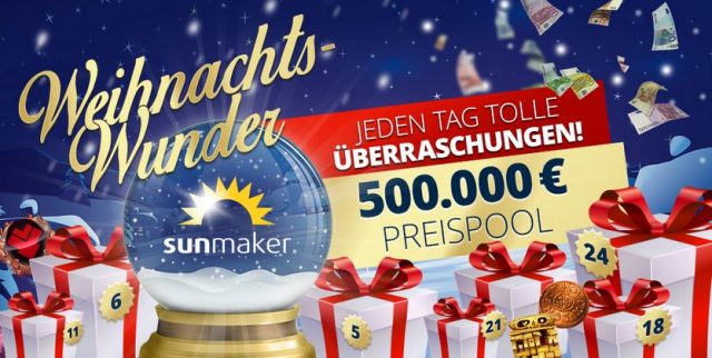 Sunmaker Weihnachtsaktion 2017