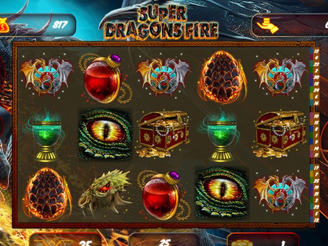 Super Dragons Fire Spielautomat