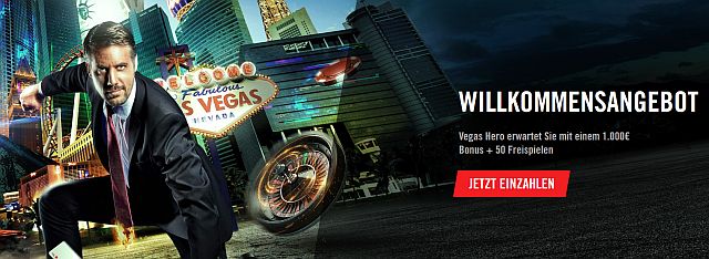 Vegas Hero Bonus neu