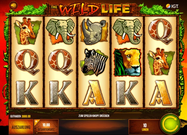 Wild Life Spiel