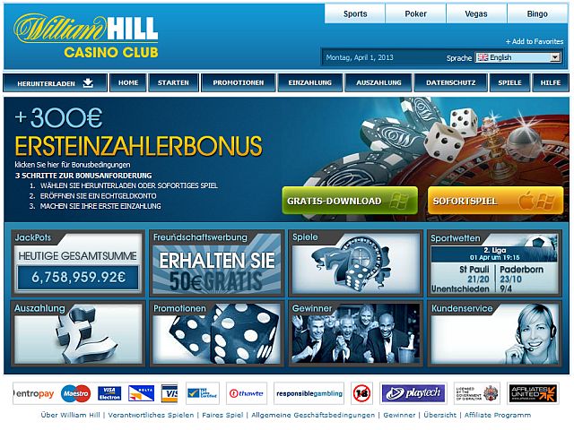 William Hill Casino Club