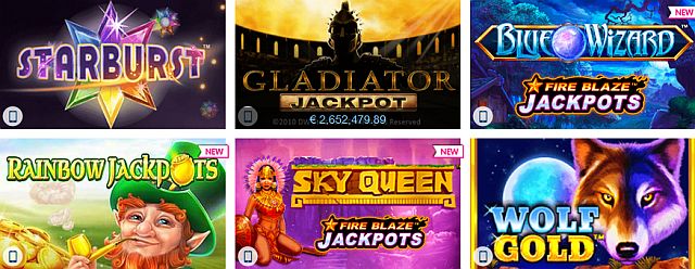 Winner Casino Spielangebot