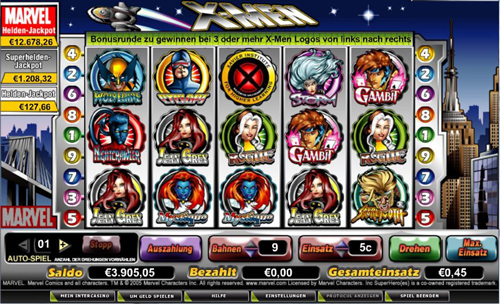 x men online slot im intercasino